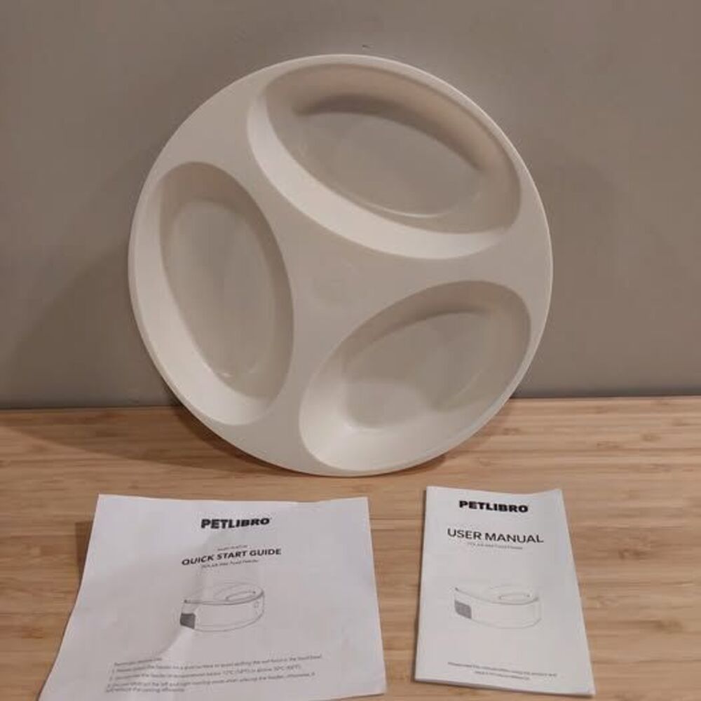 Plastic PLATE/ BOWL Replacement For Petlibro POLAR model PLAF109